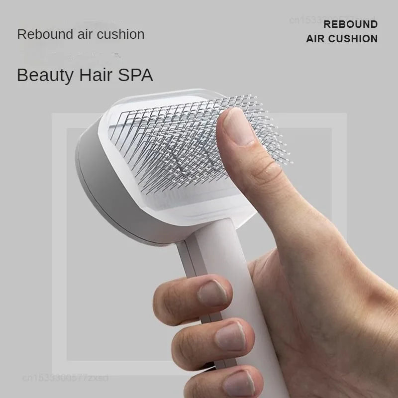 POPO Pet Air Cushion Comb Cat Dogs Hair Comb Fluffy To Remove Floating Hair Not Harmful Skin Easy Operate Comb Pet Supply