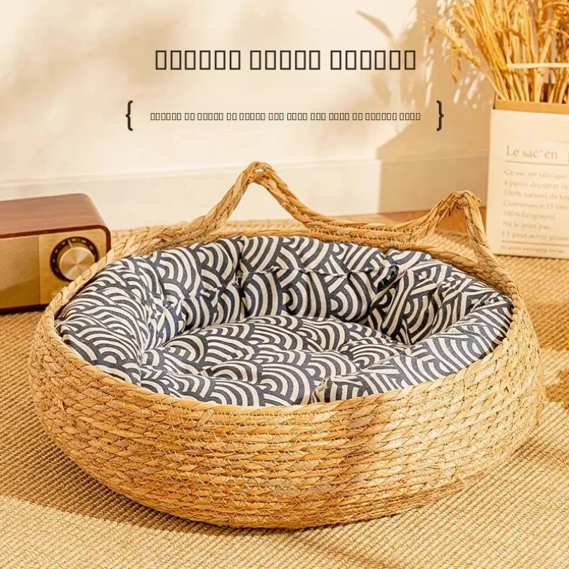 Super Large Wier  Scratching Board Summer  Nest Pad  Toys for Kittens All Season Universal Pet Supplies