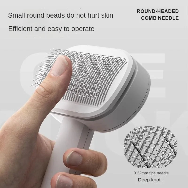 POPO Pet Air Cushion Comb Cat Dogs Hair Comb Fluffy To Remove Floating Hair Not Harmful Skin Easy Operate Comb Pet Supply