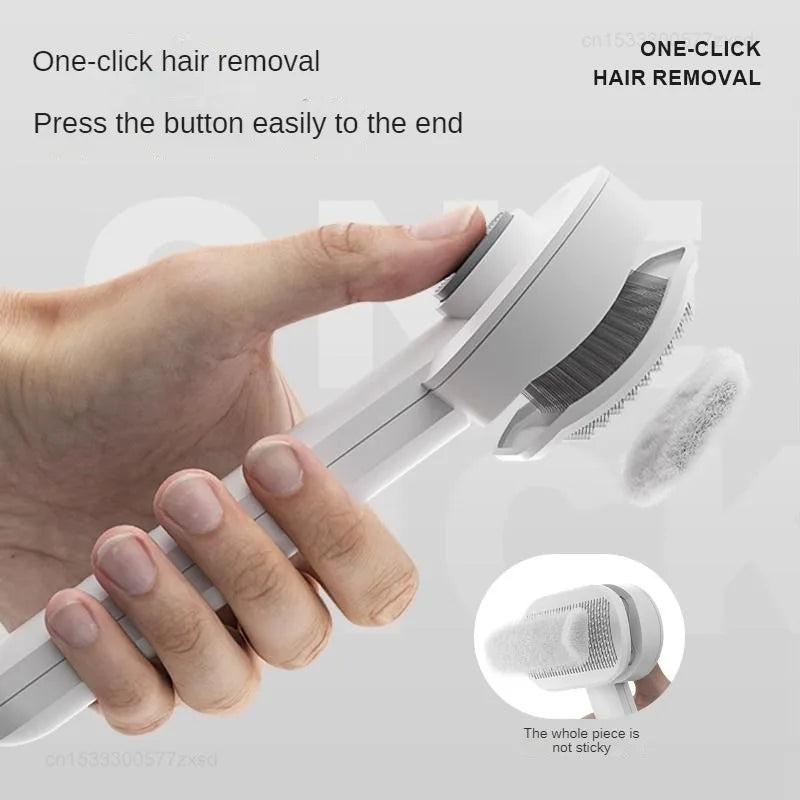 POPO Pet Air Cushion Comb Cat Dogs Hair Comb Fluffy To Remove Floating Hair Not Harmful Skin Easy Operate Comb Pet Supply