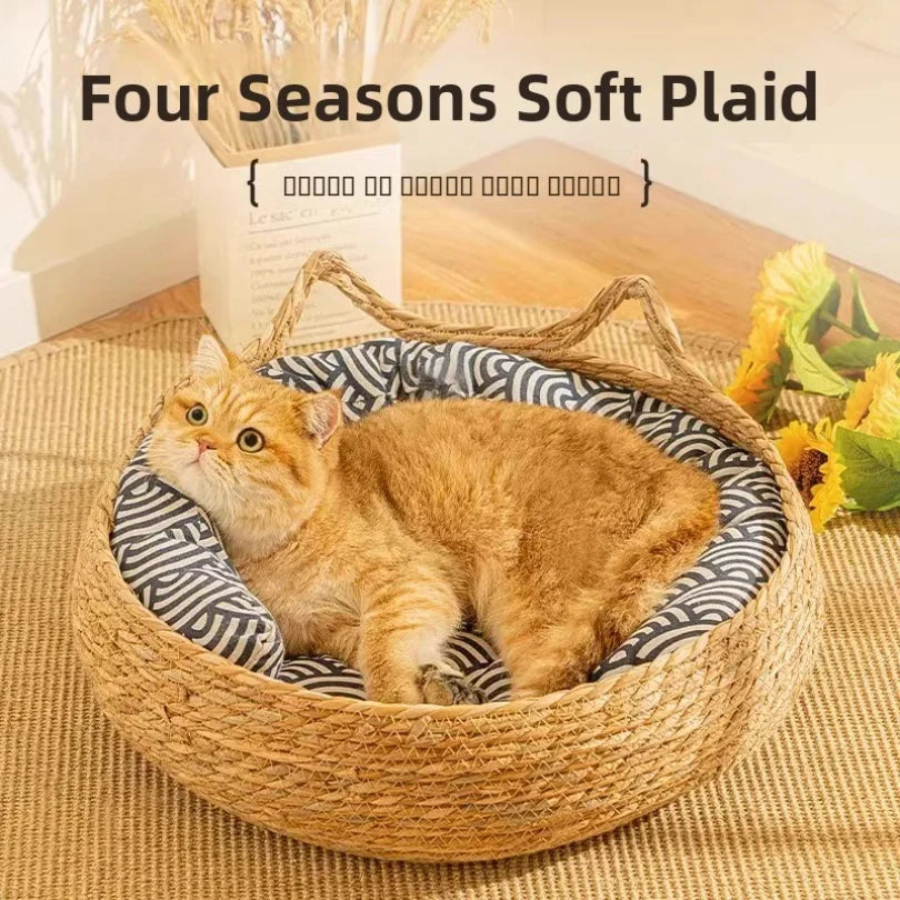 Super Large Wier  Scratching Board Summer  Nest Pad  Toys for Kittens All Season Universal Pet Supplies
