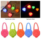 1Pc Pet LED Flashlight Pendant for Dogs Cats Night Glowing Safety Collar Accessory Luminous Bright Pet Night Safety Supplies