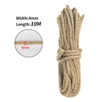 1Roll Tree Scratching Post Natural Sisal Rope Toy Cats Paw Claw DIY Cat Scratcher Rope 10M Pet Supplies Furniture Protector