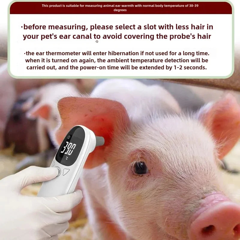 Pet Dog Cat Ear Digital Thermometers Animal Measuring Non-Contact Electronic Highly Accurate Pet Supplies veterinaria accesorios