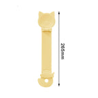 Cat Strip Feeder Spoon Long Handle Cat Food Strip Squeezer Pet Meat Mud Treat Dispense Spoon For Cats Pet Supplies