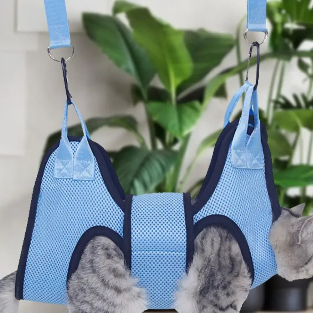 Cat nail trimming aid Dog nail clippers Grooming Hammock Cat accessories  Anti Scratch Pet Nail Trimming Hammock Dog Supplies