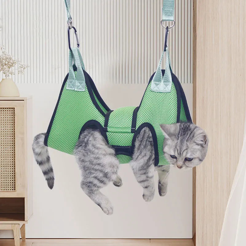 Cat nail trimming aid Dog nail clippers Grooming Hammock Cat accessories  Anti Scratch Pet Nail Trimming Hammock Dog Supplies