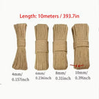 1Roll Tree Scratching Post Natural Sisal Rope Toy Cats Paw Claw DIY Cat Scratcher Rope 10M Pet Supplies Furniture Protector