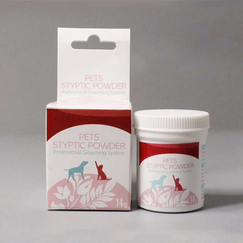 Pets Styptic Powder Safe For Dogs Cats Blood Stopper Home Profession Aids Traumatic Hemostatic Powder Pets-Care Supplies
