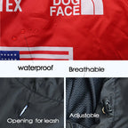 Pet Dog Waterproof Coat Dog Raincoat Reflective Dog Outdoor Clothes Hooded Jacket for Small Medium Large Dog Pet Supplies
