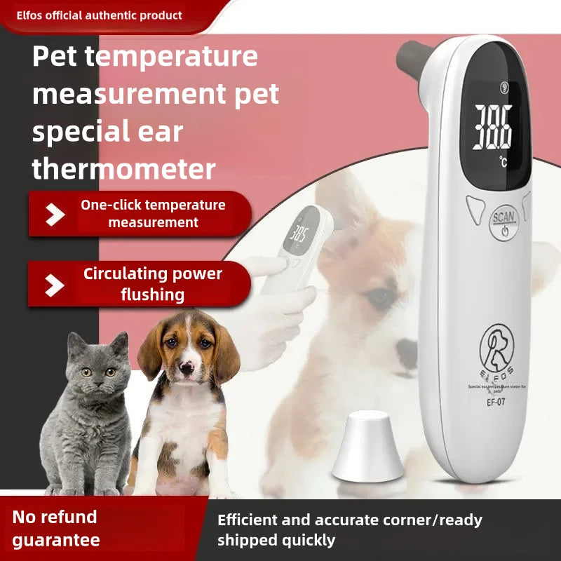 Pet Dog Cat Ear Digital Thermometers Animal Measuring Non-Contact Electronic Highly Accurate Pet Supplies veterinaria accesorios