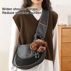CANBOUN Pet Cat Dog Carrier Backpack Travel Tote Shoulder Bags Mesh Sling Carry Pack Pet Carrying Supplies Crossbody Shoulder Ba