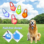 1Pc Pet LED Flashlight Pendant for Dogs Cats Night Glowing Safety Collar Accessory Luminous Bright Pet Night Safety Supplies